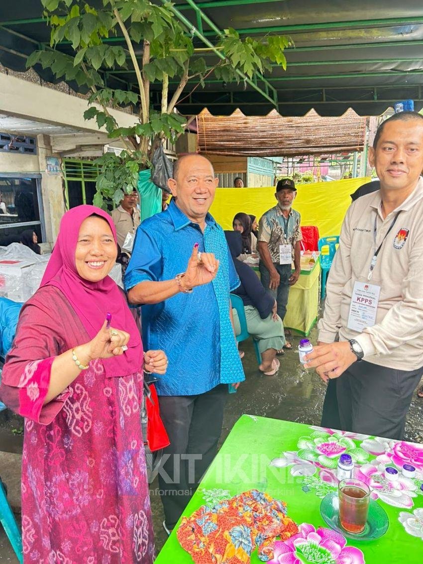 Ondim Nyoblos di TPS 005 Babalan