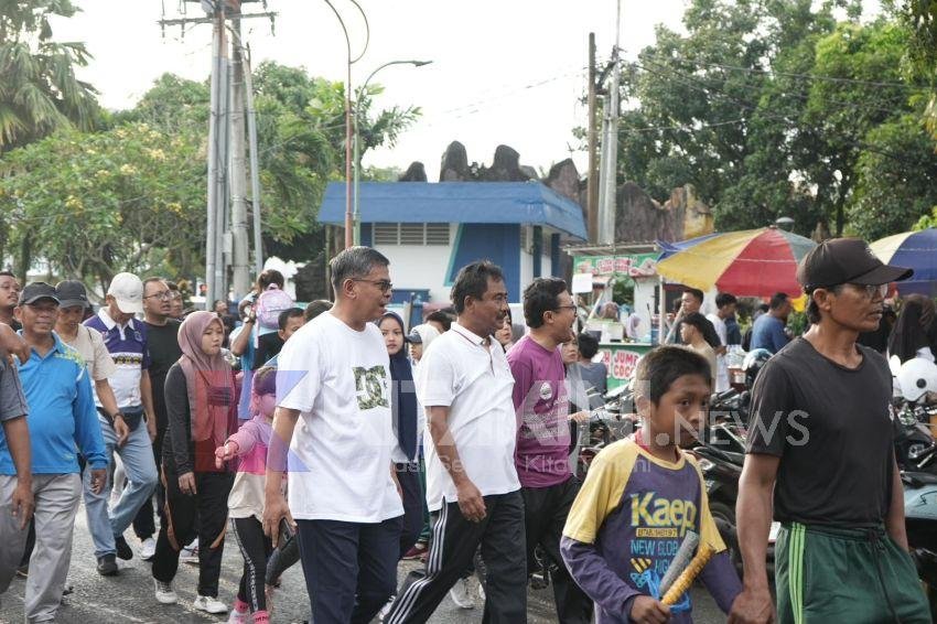 Membangun Semangat Kebersamaan dan Silaturahmi, Pemko Binjai Gelar Jalan Santai