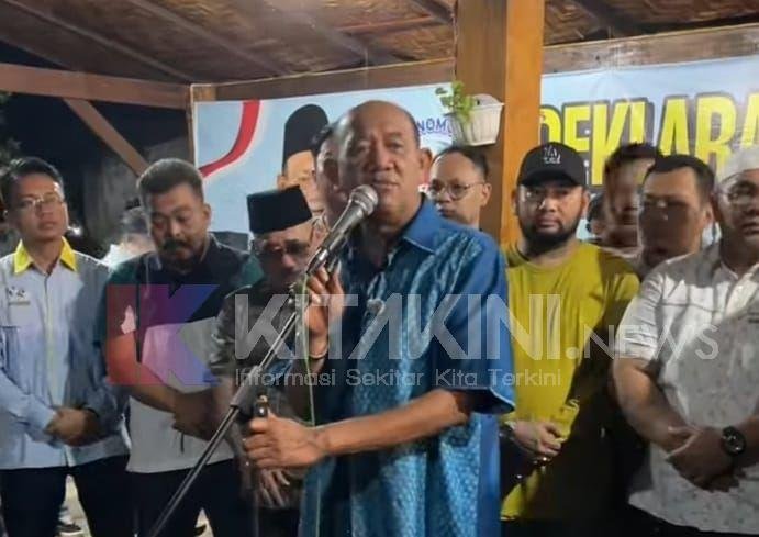 Satria Deklarasi Kemenangan di Pilkada Langkat