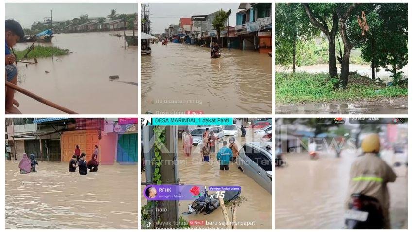 Postingan Banjir Sejumlah Daerah di Sumut Kalahkan Pilkada 2024