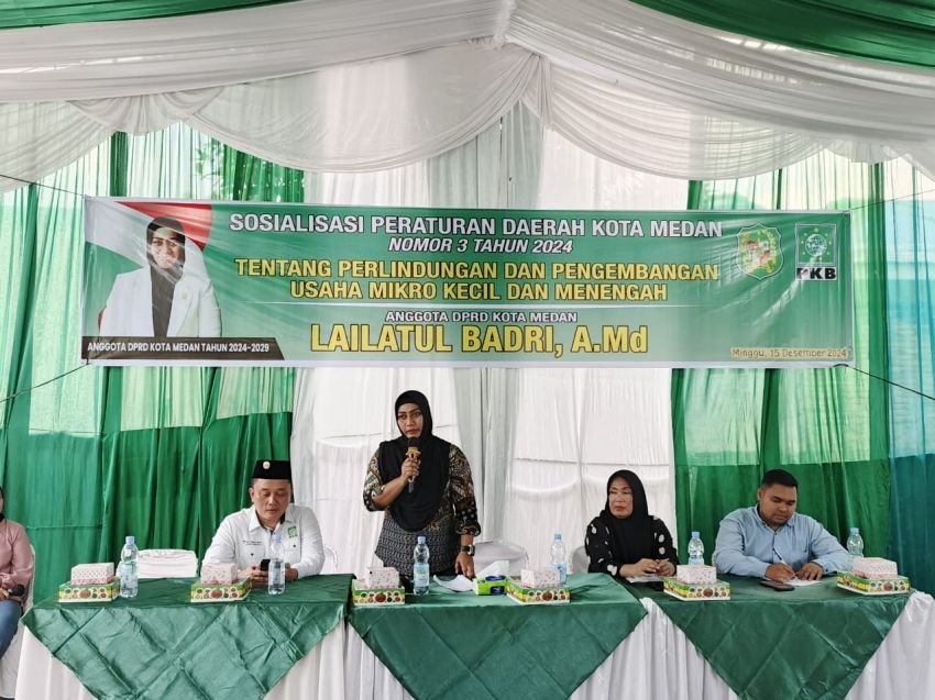 Tak Hadiri Sosper Perdana, Lailatul Badri Semprot Dinas Koperasi dan SDABMBK Medan