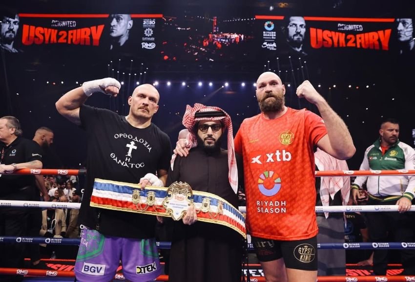 Oleksandr Usyk Tundukkan Tyson Fury Lagi! Raja Kelas Berat Dunia Tak Terbantahkan