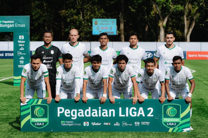 PSMS Bantai Persikabo 1973 dengan Empat Gol Tanpa Balas di Tangerang Selatan