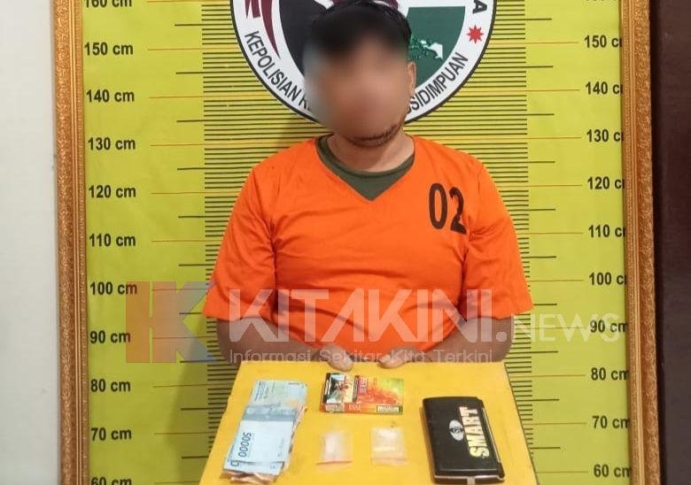 Residivis Narkoba Ini Kembali Mengedar Sabu di Batunadua Jae Padangsidimpuan