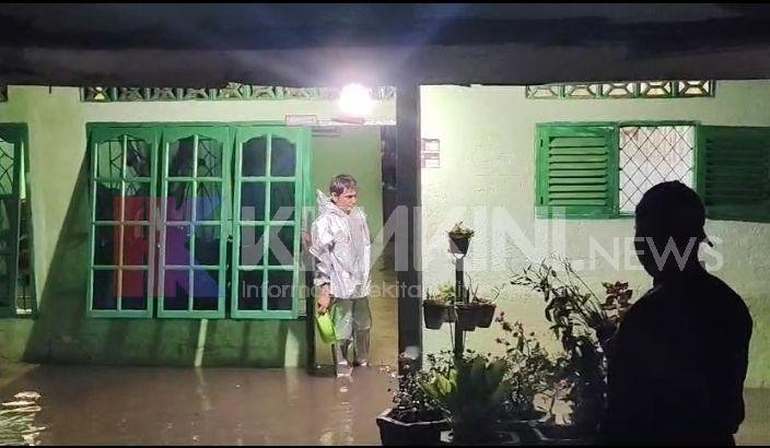 Curah Hujan Tinggi, Puluhan Rumah di Padangsidimpuan Kebanjiran
