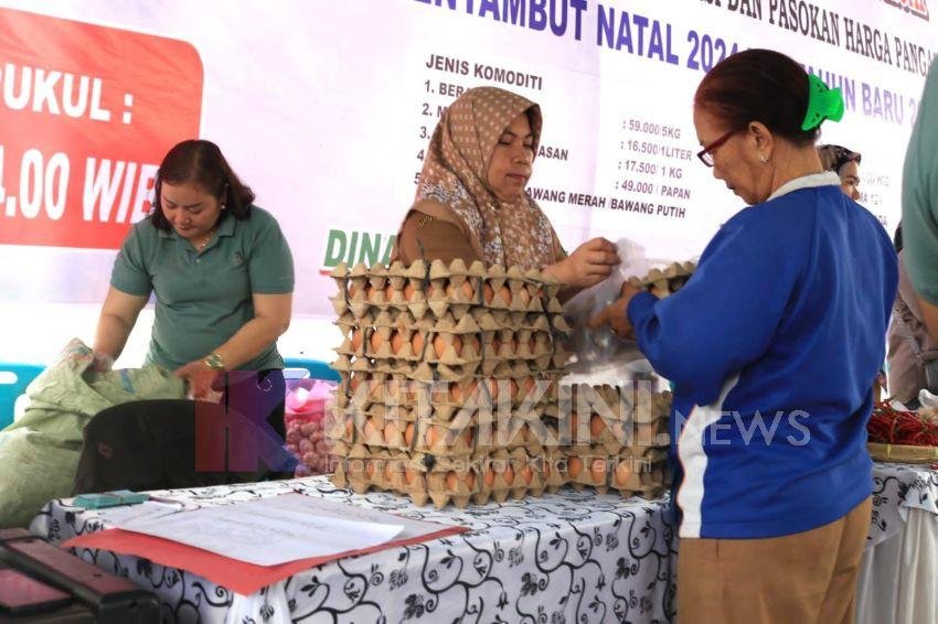 Jelang Nataru, Pemko Binjai Gelar Gerakan Pangan Murah