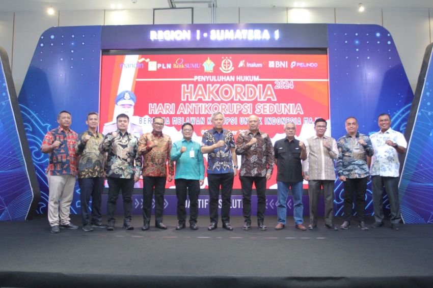 Peringatan Hakordia, Kejati Sumut Ajak Pegawai BUMN Perkuat Budaya Anti Korupsi