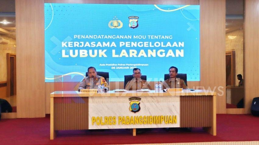 Dukung Program Ketapang, Polres-Pemko dan Asosiasi Masyarakat Teken MoU