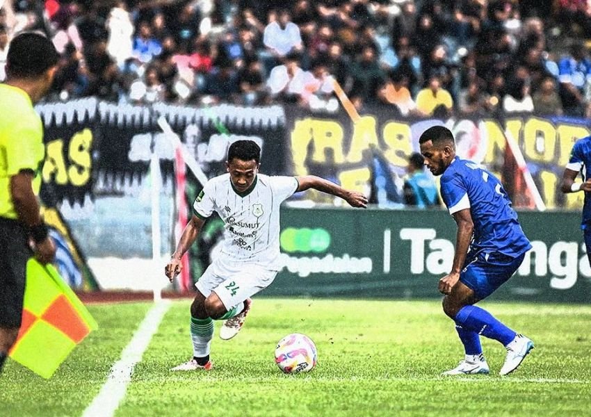 PSMS Medan Takluk 0-1 dari PSPS Pekanbaru, Peluang ke 8 Besar Makin Tipis
