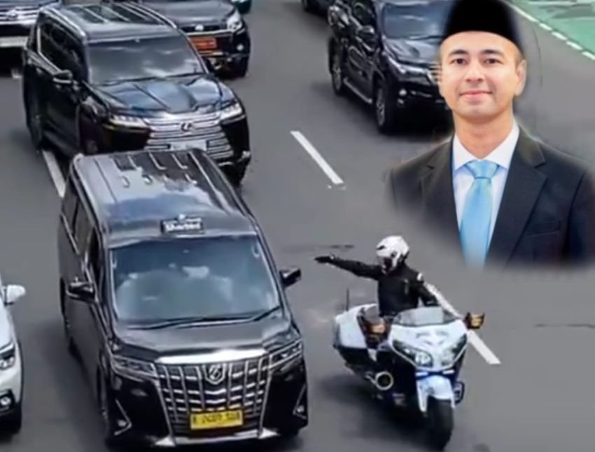 Viral Petugas Patwal Diduga Arogan, Ternyata Mobil Dinas RI 36 Milik Raffi Ahmad