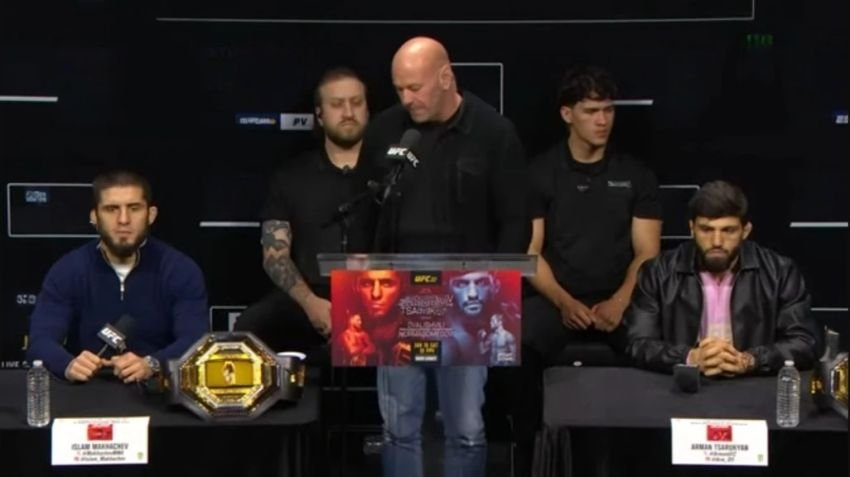 Islam Makhachev tak Peduli Soal Rekor, Fokus Pertarungan Lawan Arman Tsarukyan