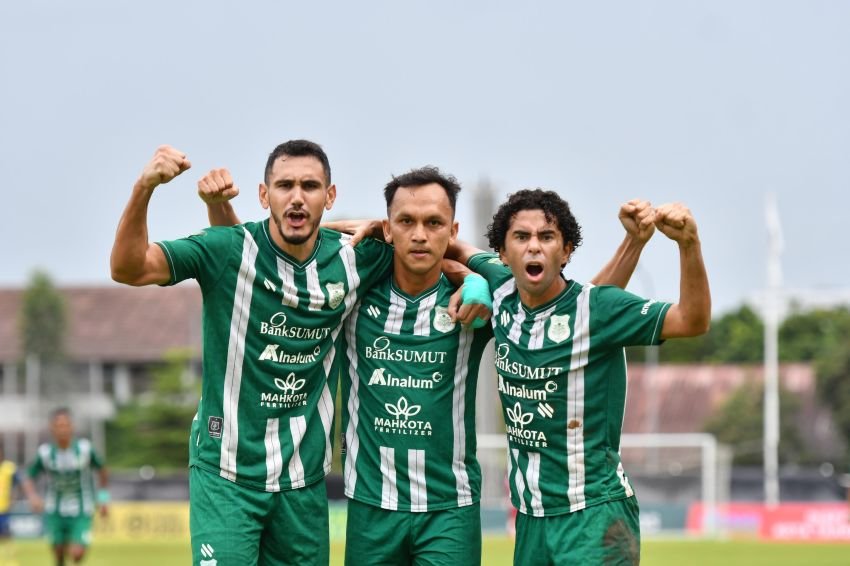 PSMS Medan Gilas Persikota 4-0, Juninho dan RH Bersinar di Tangerang