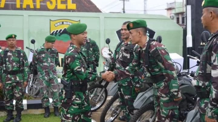 Dandim 0212/Tapsel Distribusikan Kendaraan Dinas untuk Tugas Prajurit