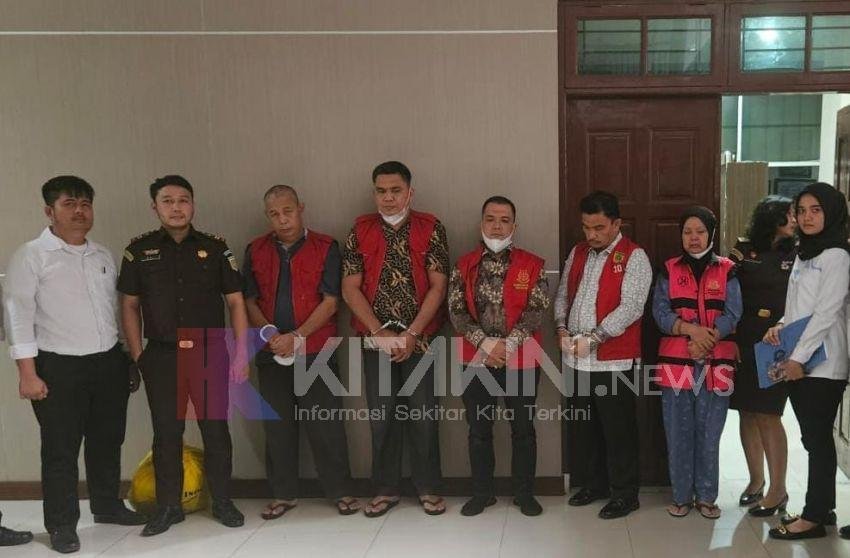 Kejatisu Tahan 5 Tersangka Suap Seleksi PPPK Langkat