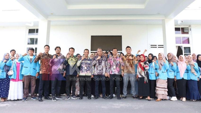 Lepas 35 Mahasiswa KKN STKIP Al-Maksum, Ini Pesan Sekda Binjai