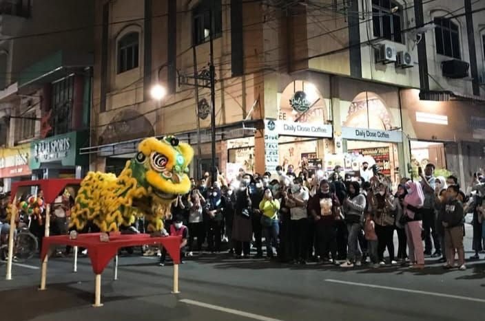 Nikmati Ragam Aksi Barongsai saat Imlek di Medan