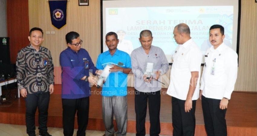 PT PLN P. Susu Serah Terima  Lampu Penerangan Dengan Pemkab Langkat