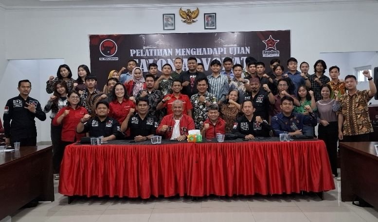 Hut PDI Perjuangan ke-52, Repdem Sumut Gelar Try Out Ujian Profesi Advokat