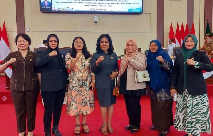 Modesta Marpaung Terpilih Sebagai Ketua Kaukus Perempuan Parlemen DPRD Medan