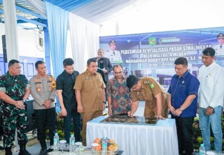 Revitalisasi Pasar Simalingkar Resmi Diluncurkan, Wali Kota Medan Apresiasi Kolaborasi Pemerintah dan Swasta