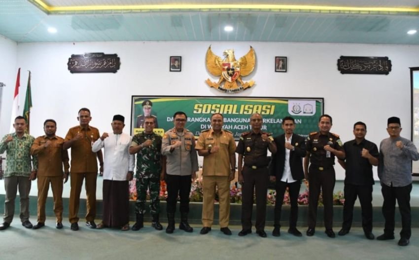 Kajari Aceh Timur Dampingi Plt Kajati Aceh Silaturahmi Ke Pj Bupati Aceh Timur dan Forkopimda