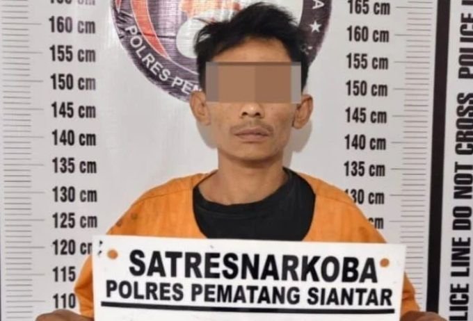 Satuan Reserse Narkoba Polres Pematangsiantar Tangkap Pengedar Sabu di Jalan Farel Pasaribu