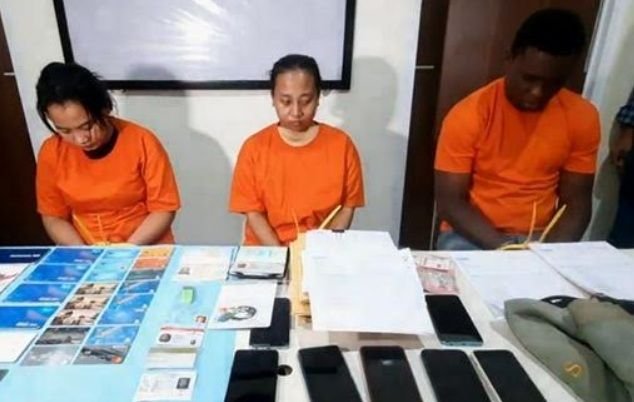 Polresta Pekanbaru Tangkap Tiga Anggota Sindikat Penipuan Media Sosial, Salah Satunya Warga Nigeria