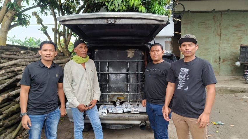 Ditreskrimsus Polda Sumut Ungkap Modus Baby Tank Mobil Pribadi Untuk Angkut 1.000 Liter BBM Subsidi