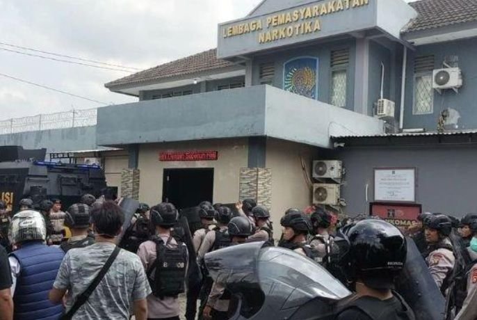 Lapas Muara Beliti Rusuh karena Razia HP, Petugas dan Aparat Gabungan Ambil Alih Kendali