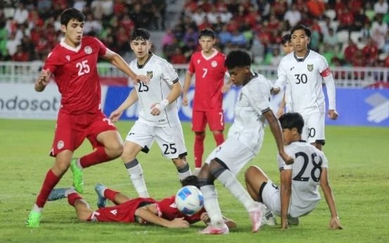 Dramatis! Gol Injury Time Gagalkan Tiga Poin Garuda Muda