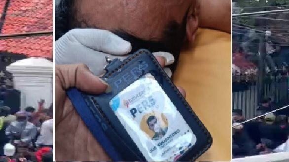 Tragedi di Tengah Aksi: Wartawan Dikabarkan Gugur Saat Liput Unjuk Rasa Pati